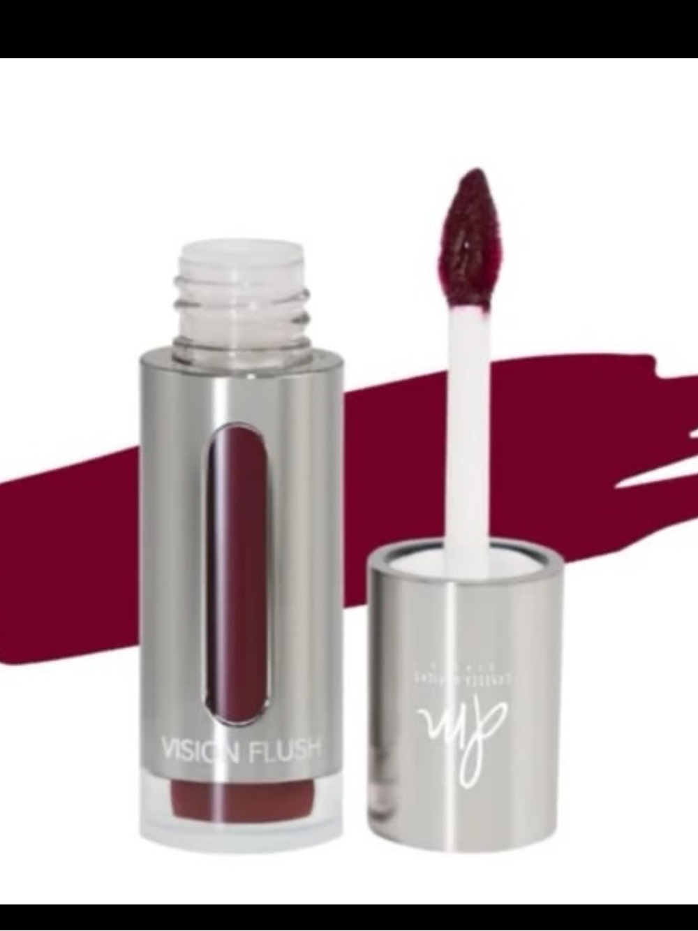 Danessa Myricks Beauty Vision Flush Liquid Blush & Lipstick - Black Cherry BNIB